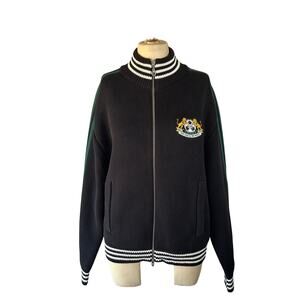 KITH for Adidas Football Wyona Zip Up Knit Cardigan Jacket in Black